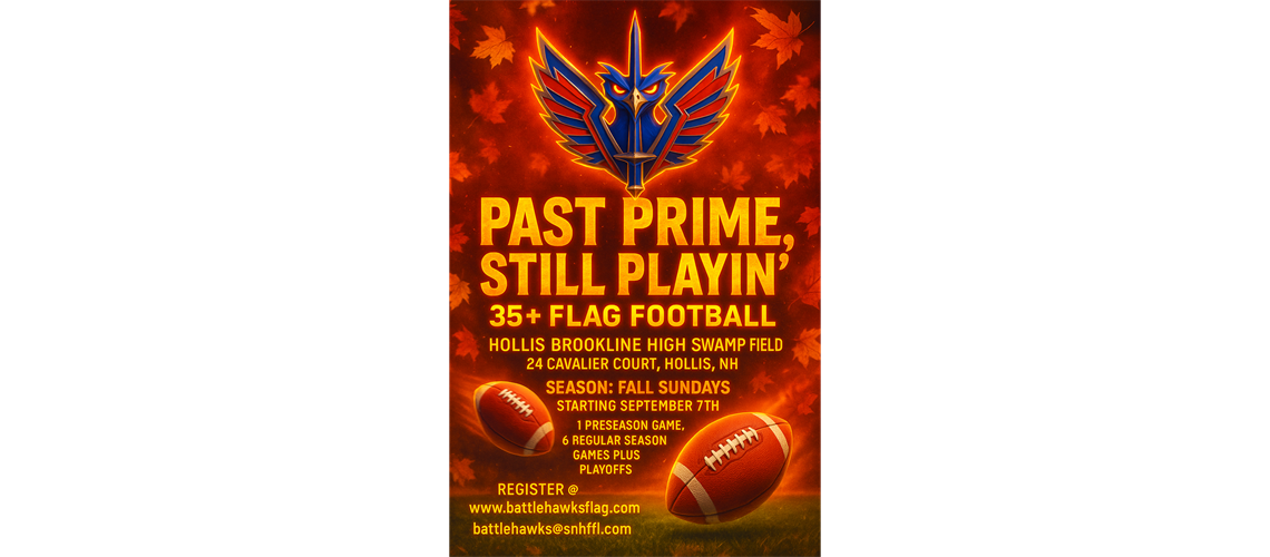 Past Prime, Still Playin' - 35+ Flag Football