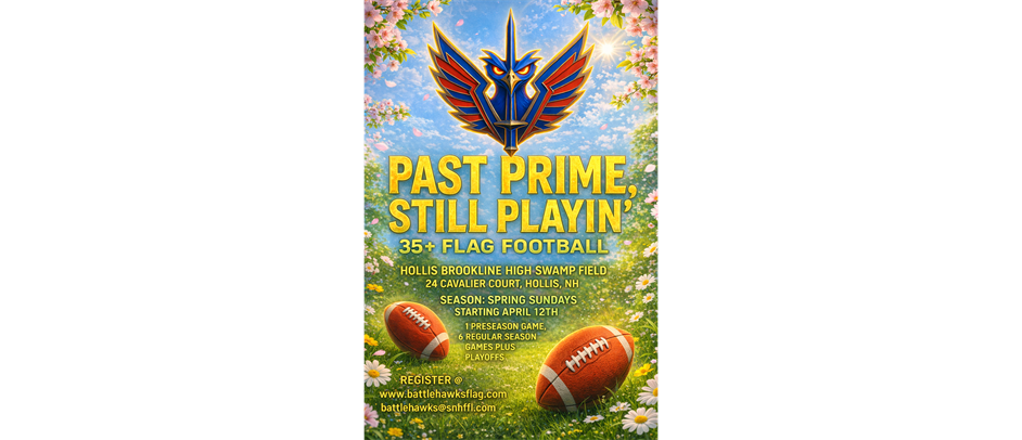 Past Prime, Still Playin' - 35+ Flag Football